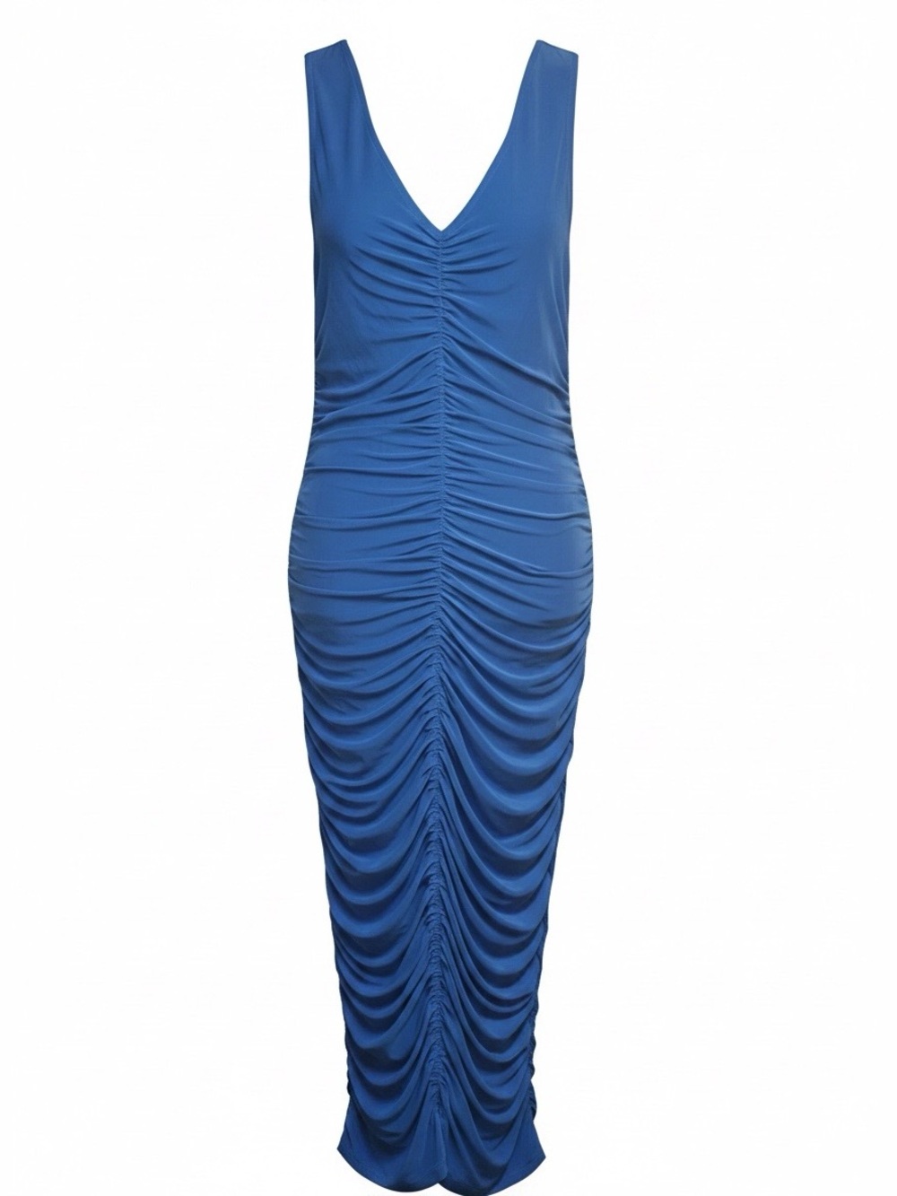 House of Harlow 1960 Royal Blue Ruched Maxi Dress size S - Picture 1 of 9